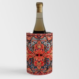 Kashan Poshti Central Persian Rug Print Wine Chiller