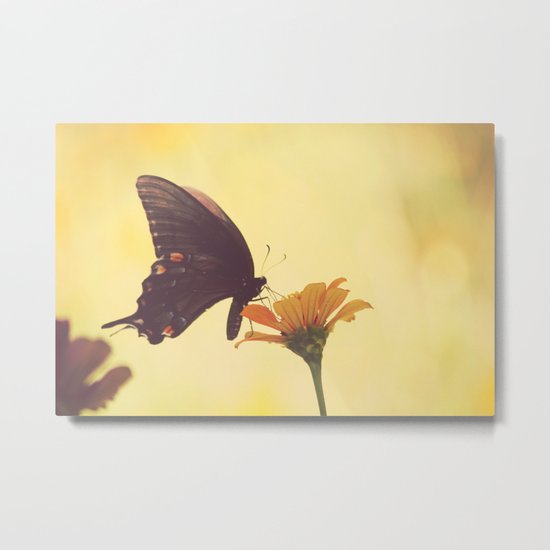 Shadow Dancing on the Wind Metal Print