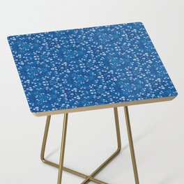 Blue and White China Pattern Side Table