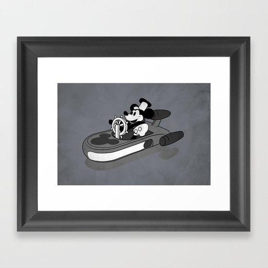steamboat wars. Framed Art Print