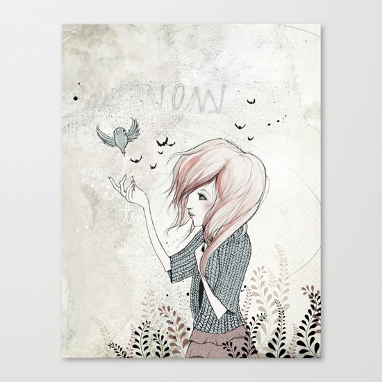 My Heart Carries Me Through Canvas Print