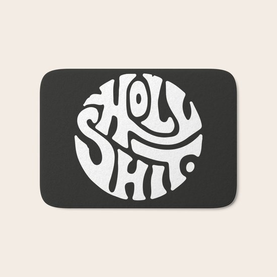 Holy Shit Bath Mat