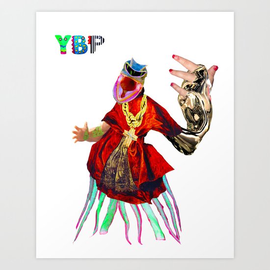YOUNGBLOOD PRIEST Art Print