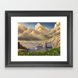 Shipwreck Pointe Framed Art Print