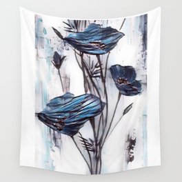 ABSTRACT  FLOWERS Wall Tapestry