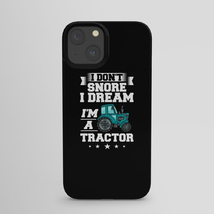 Tractor Farmer Driver Kids Seat iPhone Case