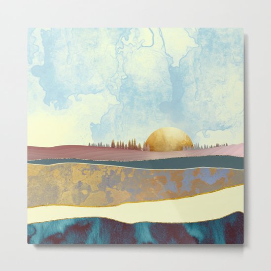 Hazy Afternoon Metal Print