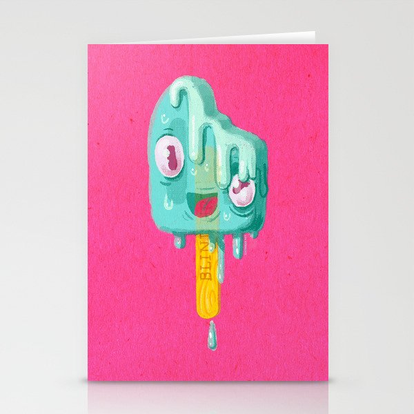 Melty Popsicle Stationery Cards