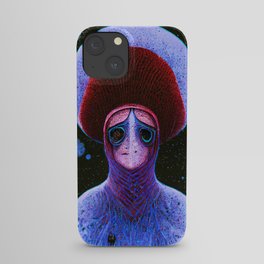 ELX-002 Micrograph of a Humanoid Entity iPhone Case