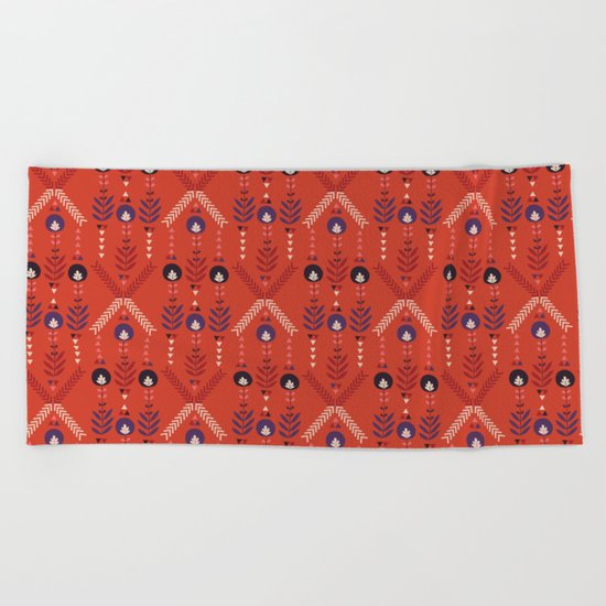 Flora Nativa Beach Towel