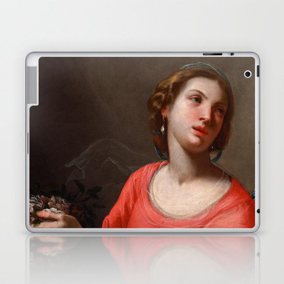 Saint Cecilia by Artemisia Gentileschi Laptop & iPad Skin