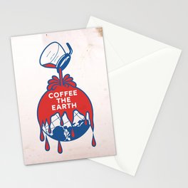 Coffee The Earth (Sherwin-Williams parody) Stationery Cards