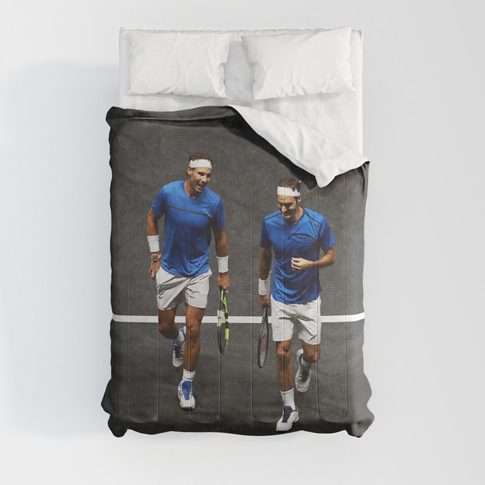 Nadal & Federer Comforter
