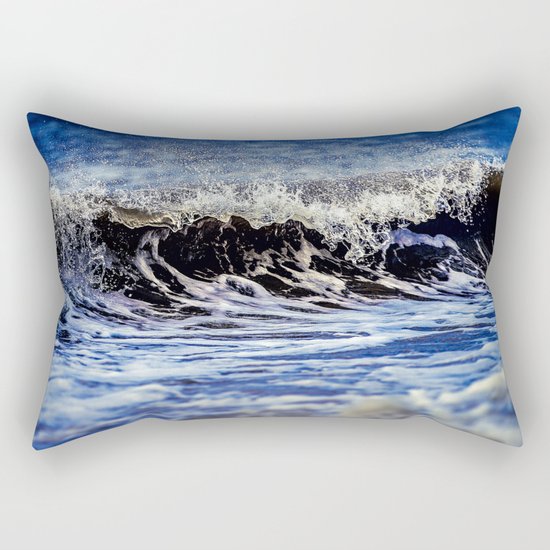 Crashing Wave Rectangular Pillow