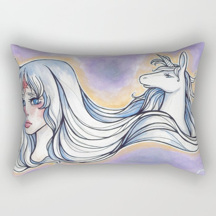 The Last Unicorn Rectangular Pillow