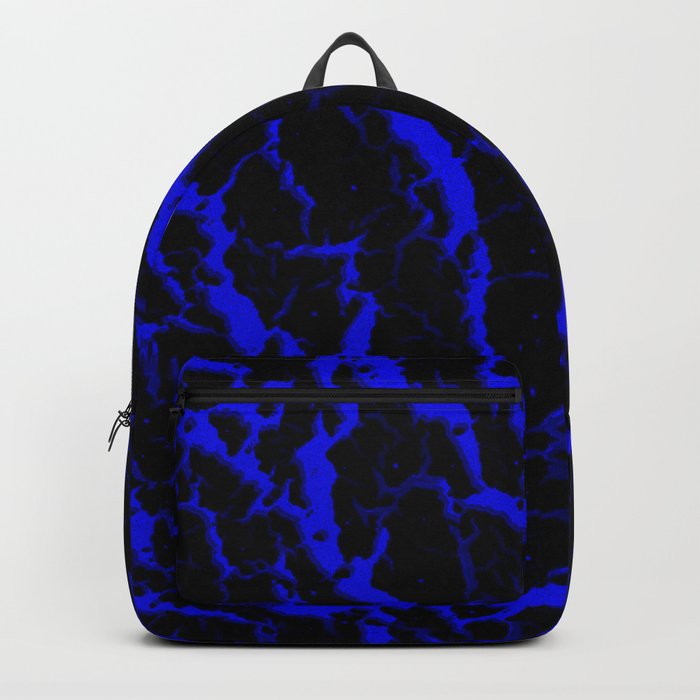 Cracked Space Lava - Blue Backpack