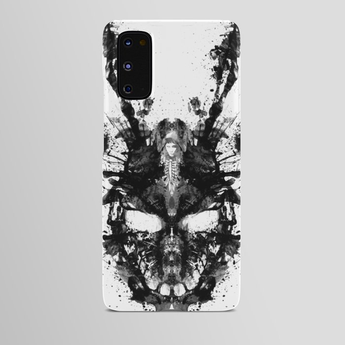 Frank (Donnie Darko). Ink Blot Painting Android Case