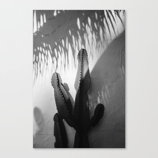 Monochrome SoCal Shadows Canvas Print