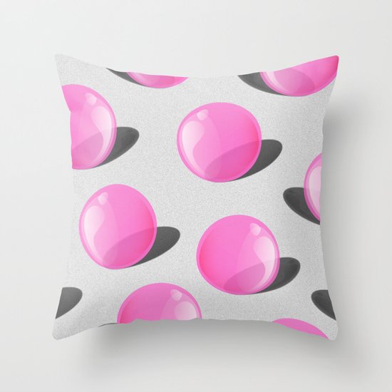Lost My Marbles Throw Pillow