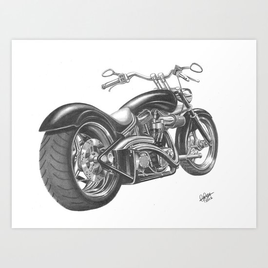 Hole Shot Art Print