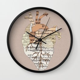Sound Of My Heart Wall Clock