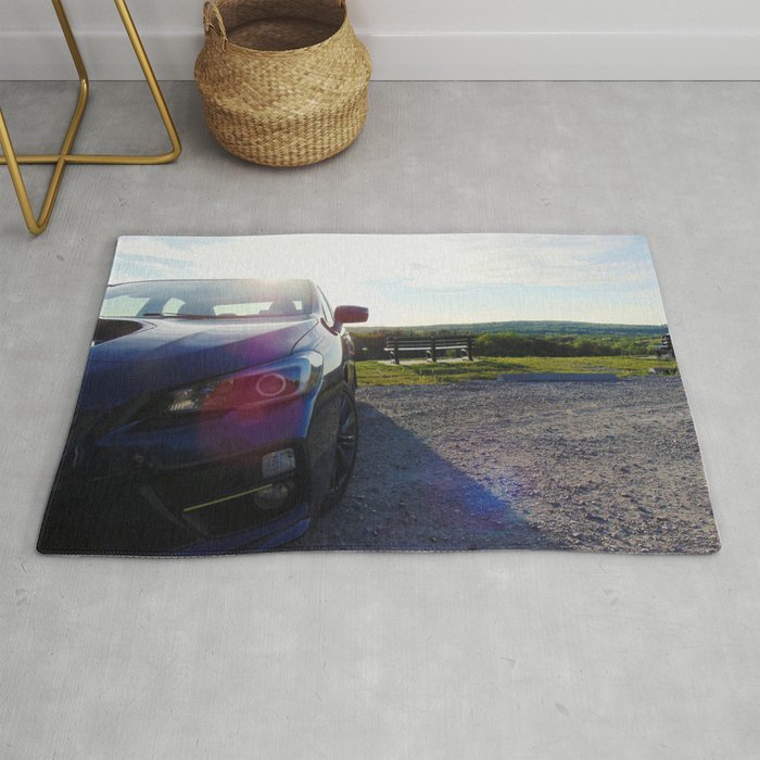 Subies and Sunsets Rug
