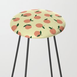 Peaches Pattern Counter Stool