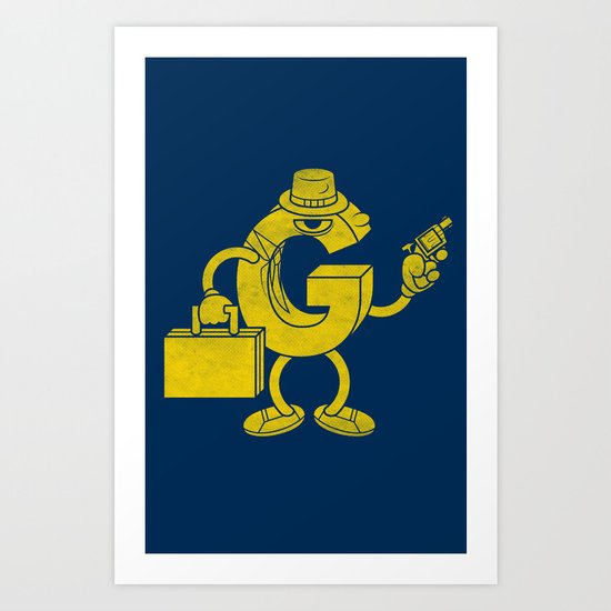 G-Man Art Print