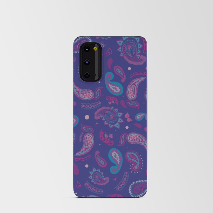 Purple Haze Paisley Android Card Case