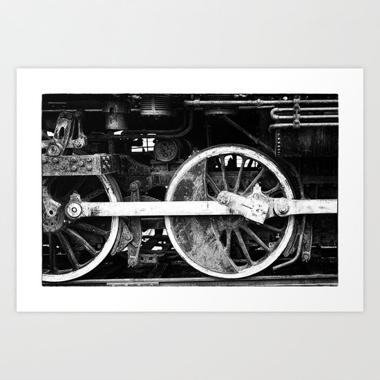 Little Engine that Did Art Print