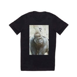 Gorilla Haze T-shirt | Endangeredgorilla, Eyes, Color, Karollivote, Zooanimal, Digital, Emotions, Endangeredspecies, Ape, Monkeyeyes 