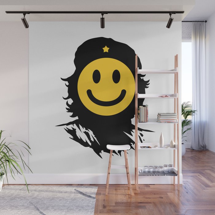 Smiley Che Wall Mural