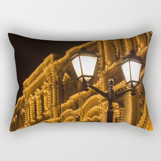 City lights Rectangular Pillow