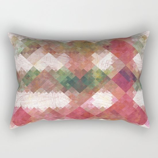 Aztec Vintage Pattern 04 Rectangular Pillow