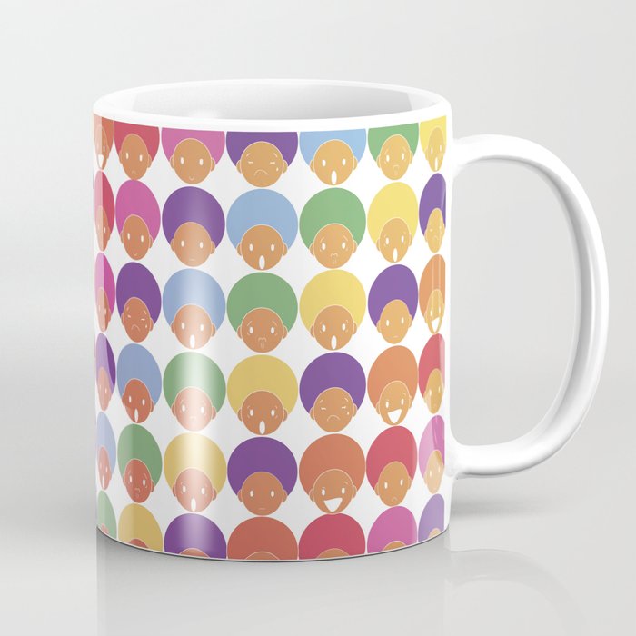 Afro Rainbows Coffee Mug