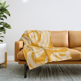 Honey Melted Happiness Throw Blanket