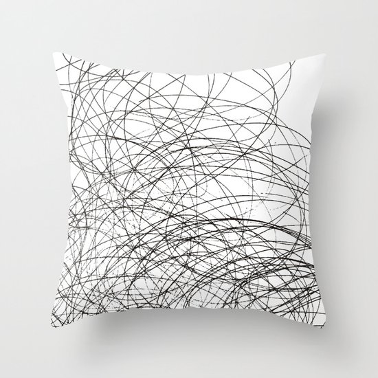 thinking Throw Pillow