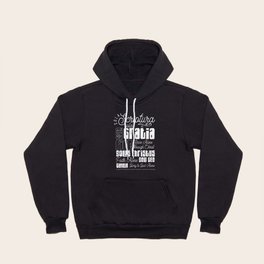 Sola Scriptura Protestant Christian Quote Hoody