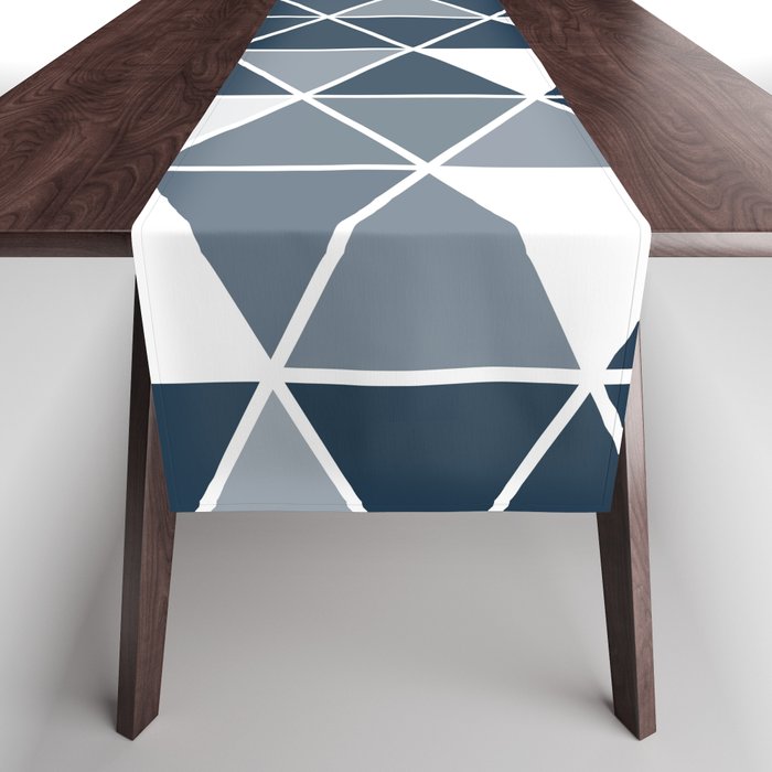 Triangles ,geometric shapes pattern  Table Runner