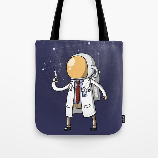 Dr. Spaceman Tote Bag