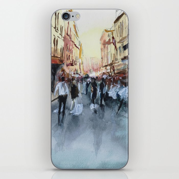 PARIS Street - Painting iPhone Skin