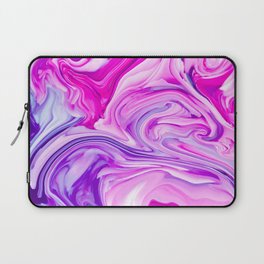 Marble Madness Laptop Sleeve | Swirl, Girlboss, 2017, Digital, Graphicdesign, Hot, Pink, Style, Purple, Marble 