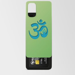 Yoga Sun salutation Ohm symbol  Android Card Case