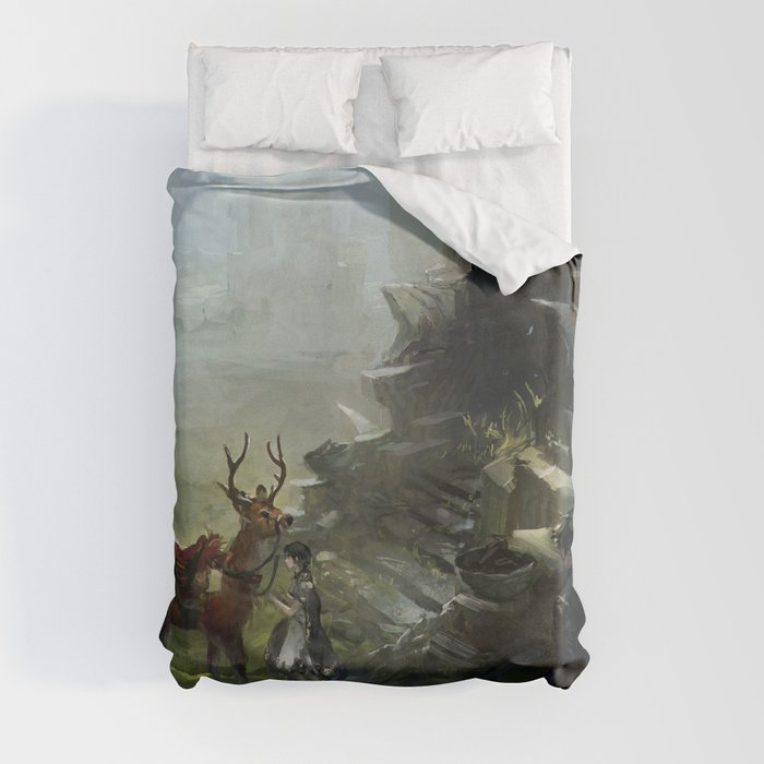 Traquility Duvet Cover