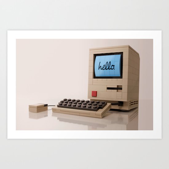 Hello Art Print