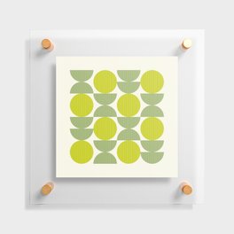 spring line geometrical pattern Floating Acrylic Print