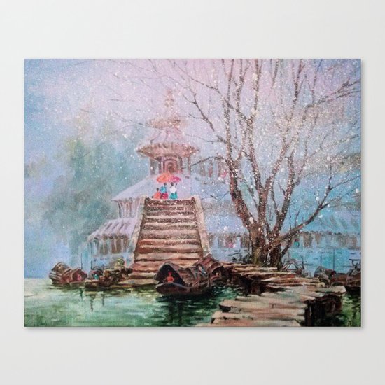 Spring in China Canvas Print