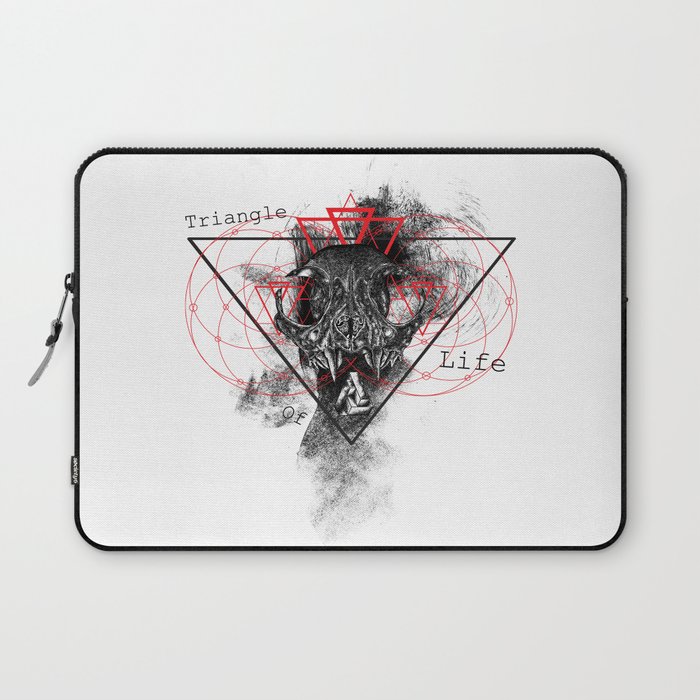 Triangle of life Laptop Sleeve