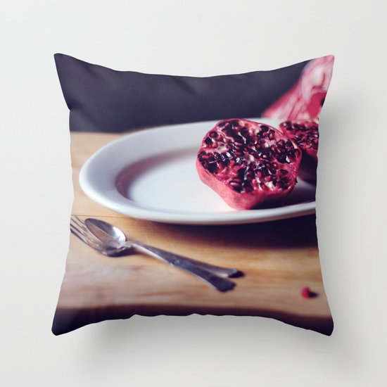 pomegranate, 2 Throw Pillow