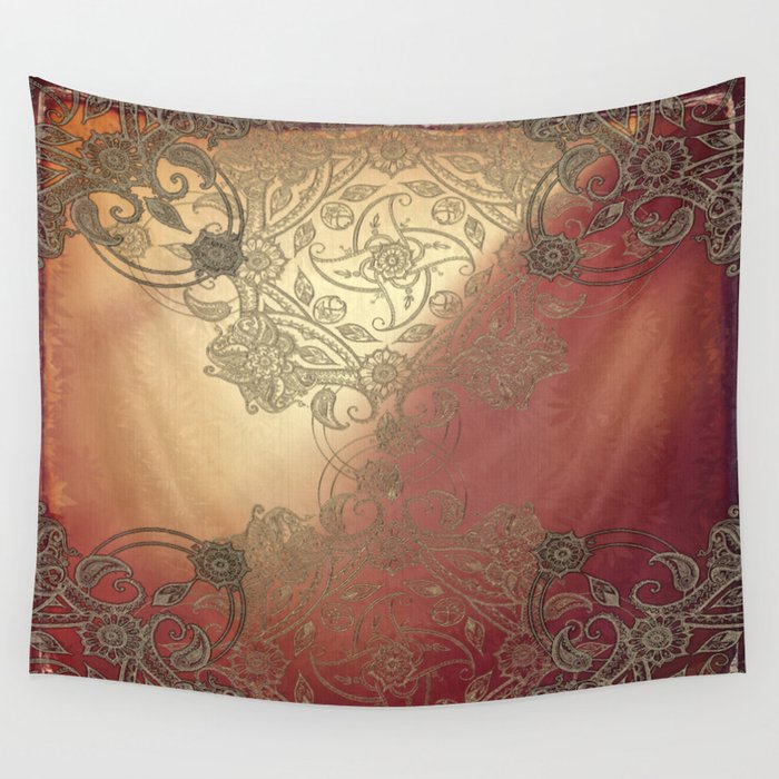 By Eternal Time Wall Tapestry